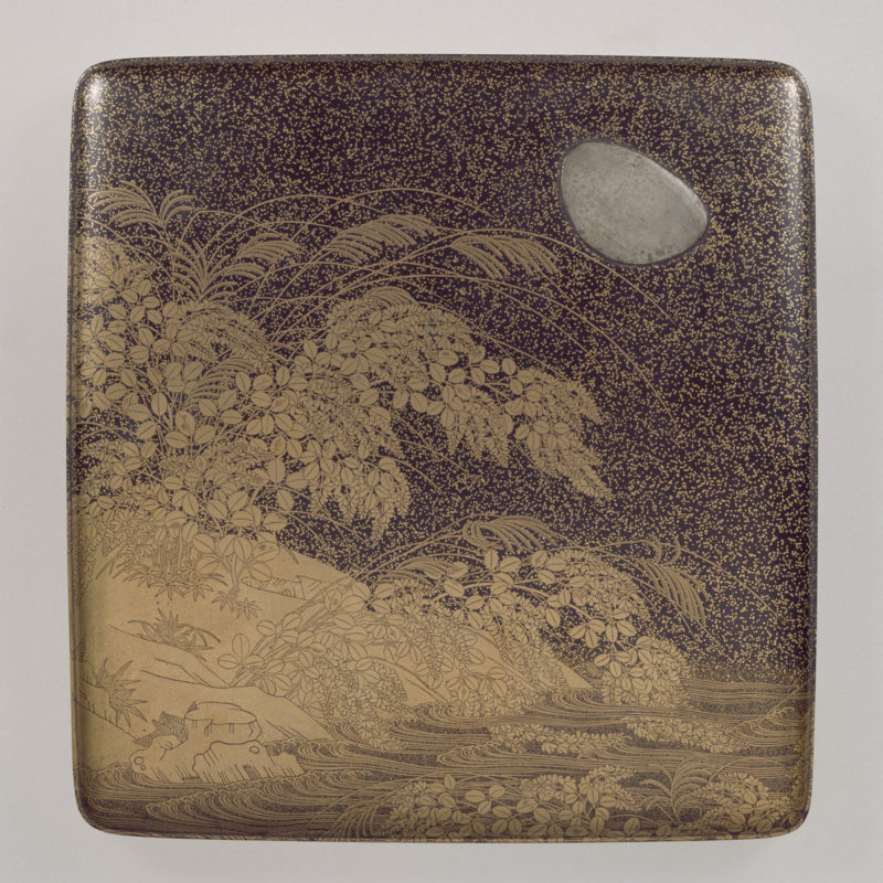 《萩薄蒔絵硯箱》江戸時代（17世紀）、京都国立博物館蔵